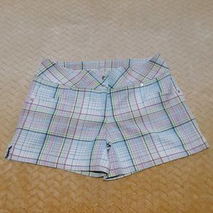 Women's Slagenzer Plaid Shorts Size 6. EUC.